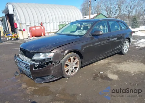 2011 Audi A4 2.0T Premium z USA, uszkodzony, nr VIN WAUSFAFL2BA080877